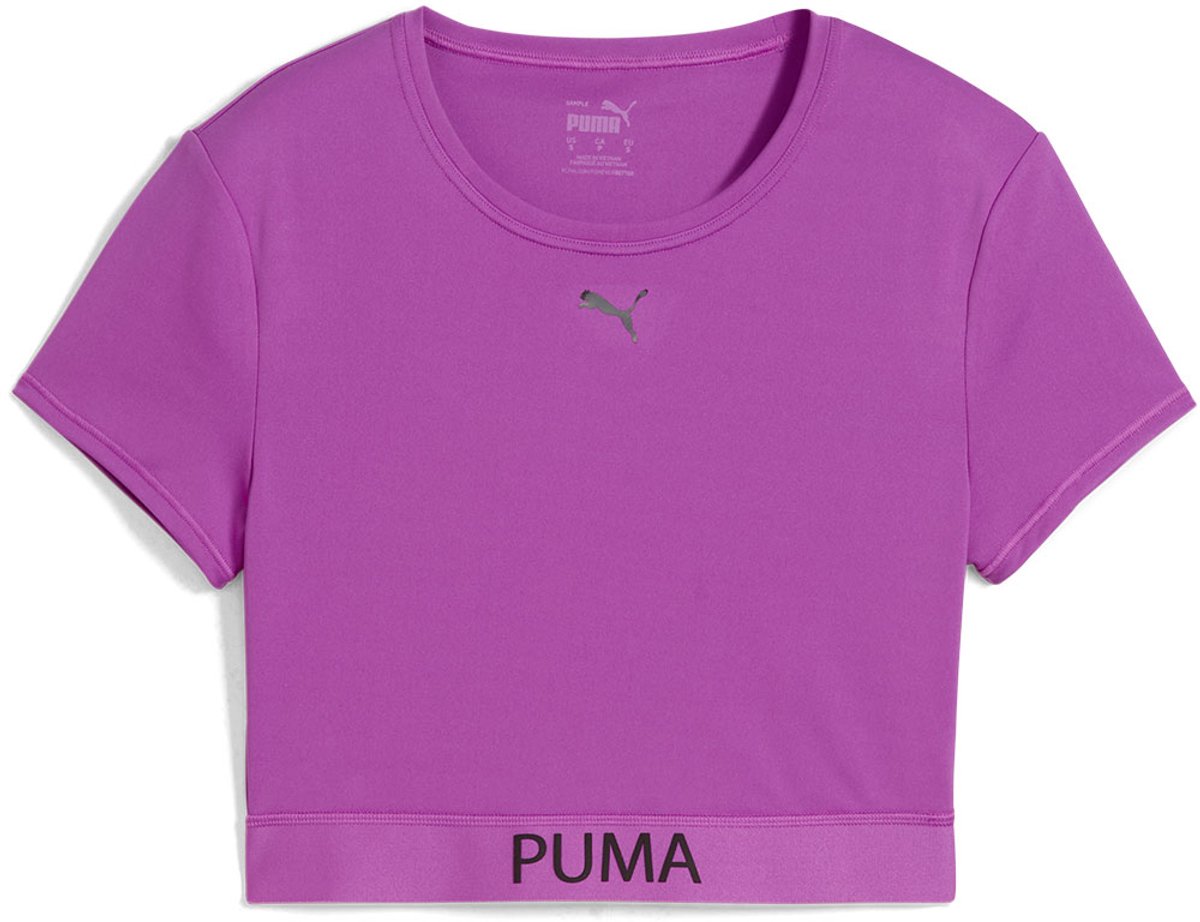 Puma Strong T-shirt Met Korte Mouwen S Vrouw Wild Berry