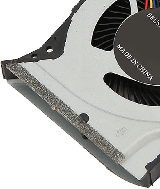 CPU-koelventilator voor voor OMEN 15 Dc, 4-pins Stille Vervangende Laptop CPU GPU-koelventilator voor OMEN 15 Dc L30204 001 L29354 001, Temperatuur Verlagen Tijdens Continu(CPU- en