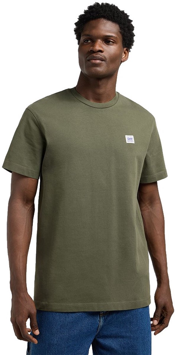 Lee Workwear T-shirt Met Korte Mouwen XL Man Oak Moss