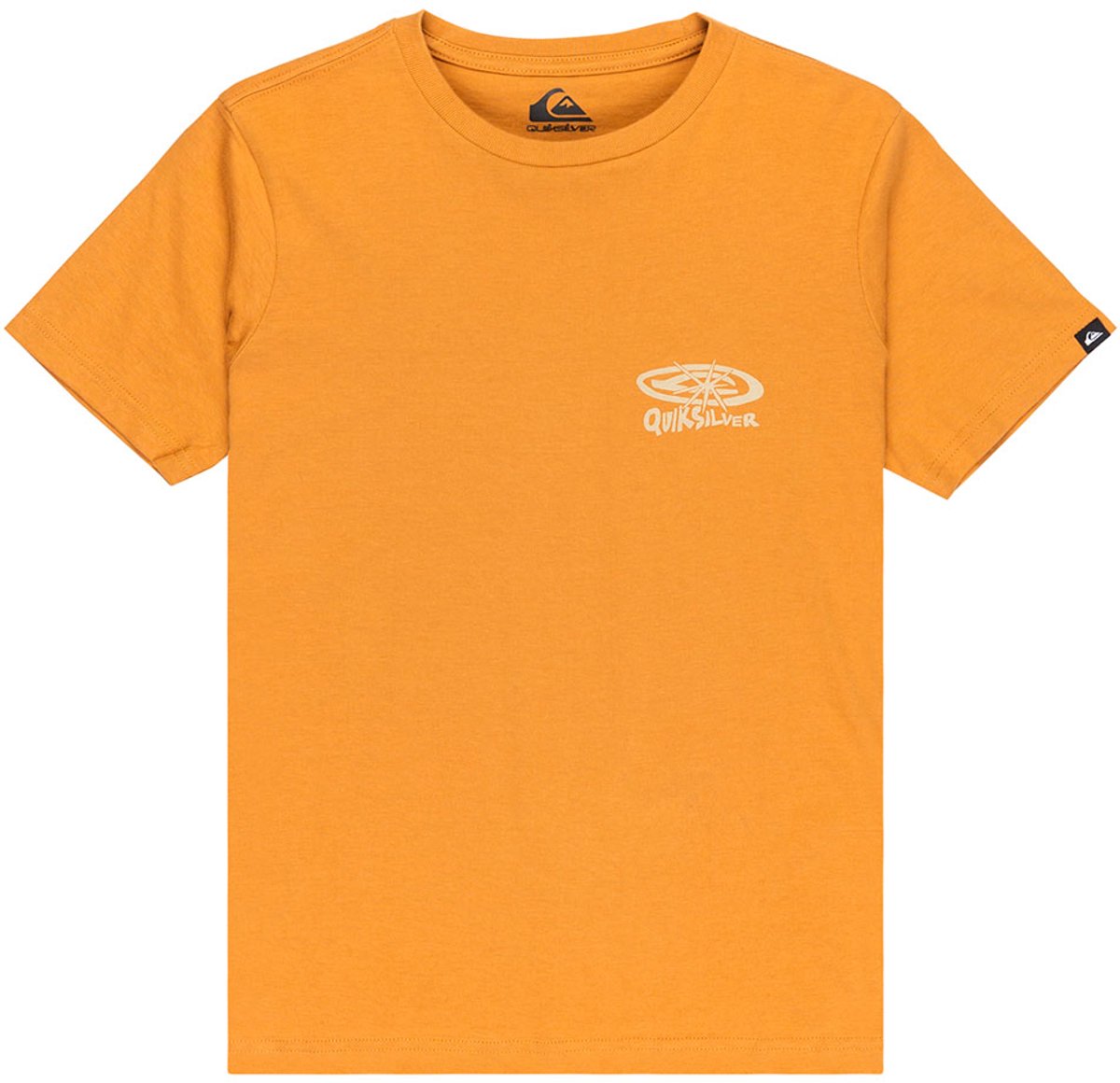Quiksilver Snaky Ways T-shirt Met Korte Mouwen 14 Years Jongen Bruin