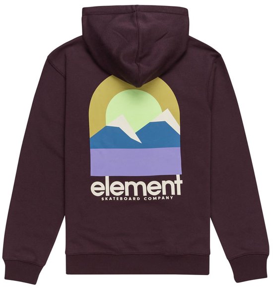 Sweat à capuche Element Halo Violet M Homme