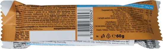 Maxsport Proteine Bar Caramel 60g — afbeelding 3