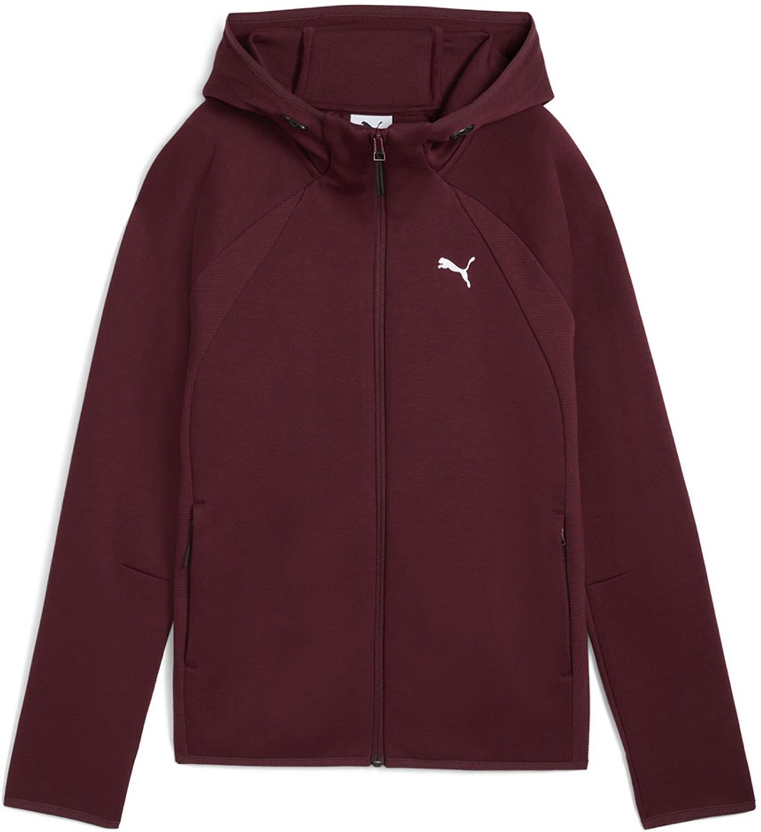 Puma Evostripe Sweatshirt Met Rits Vrouw Ruby Shimmer