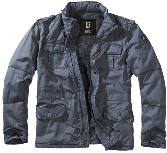 Brandit - Britannia Winter Jacket - 4XL - Blauw