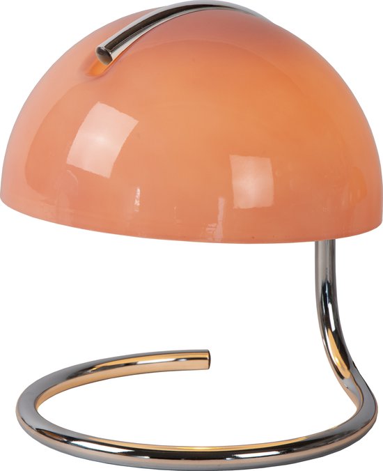 Lucide CATO - Lampe de table - Ø 23,5 cm - 1xE27 - Rose