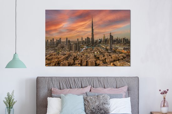 Décoration Murale Skyline Dubaï V3 Émirats Arabes Unis