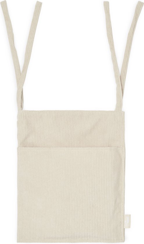 Lege beige corduroy boxopberger.