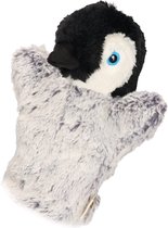 Peluche marionnette speelgoed pingouin 22 cm - Marionnette animaux