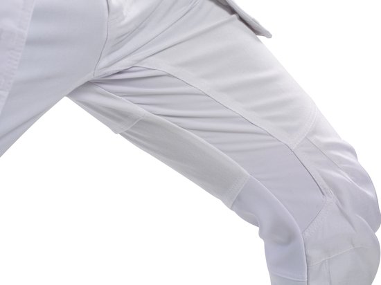 Bitco BTC16W Pantalon de travail de Travail Ultra -Stretch Homme Plâtre et Peinture Finition Water Cordura Poches pour Genouillères Poches à Outils Design Ergonomique Pratique et Confortable