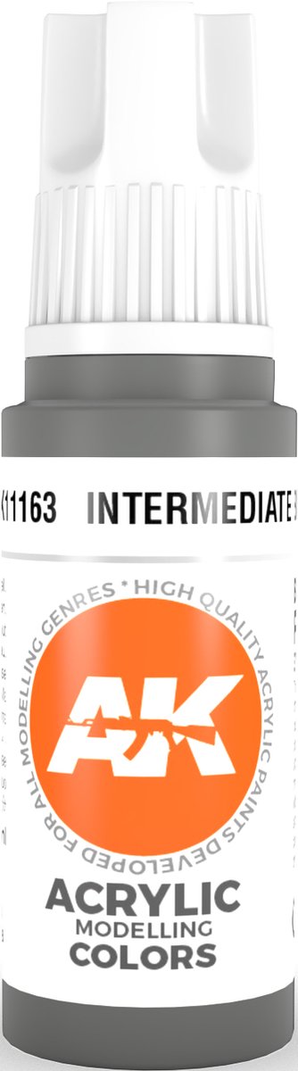 Intermediate Blue Acrylic Modelling Color - 17ml - AK-11163