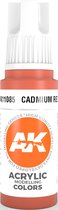 Cadmium Red Acrylic Modelling Color - 17ml - AK-11085