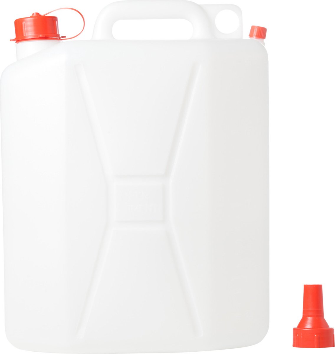 uitvinden Clip vlinder bereik Voedselgeschikte jerrycan/watertank 20 liter - Survival en outdoor artikelen  -... | bol.com