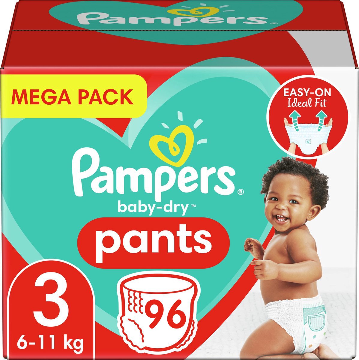 Pampers Harmonie Couches Taille 5, 31 Couches 11kg -16kg au