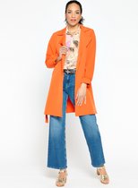 LOLALIZA Trenchcoat - Koraal - Maat L