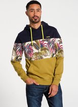 J&JOY - Sweatshirt Mannen 10 Selva Tricolor Leaves