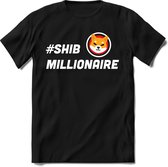 Shiba inu millionaire T-Shirt | Crypto ethereum kleding Kado Heren / Dames | Perfect cryptocurrency munt Cadeau shirt Maat L