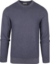 Profuomo - Pullover Donkerblauw - XL - Modern-fit