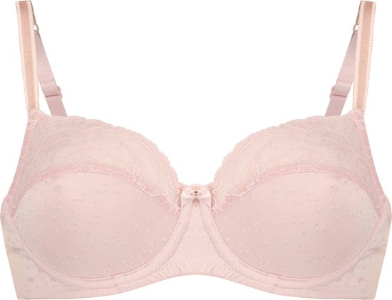 Hunkemöller Dames Lingerie Niet-voorgevormde beugel bh Sophie - Roze - maat C85