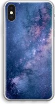 Case Company® - iPhone X hoesje - Nebula - Soft Cover Telefoonhoesje - Bescherming aan alle Kanten en Schermrand