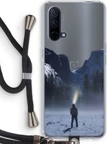 Case Company® - OnePlus Nord CE 5G hoesje met Koord - Wanderlust - Telefoonhoesje met Zwart Koord - Bescherming aan alle Kanten en Over de Schermrand