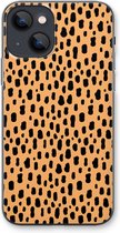 Case Company® - iPhone 13 mini hoesje - Panter - Soft Cover Telefoonhoesje - Bescherming aan alle Kanten en Schermrand