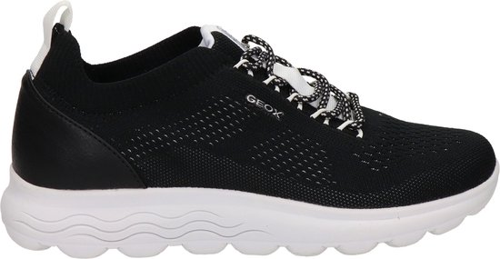 Geox Spherica dames sneaker - Zwart - Maat 40