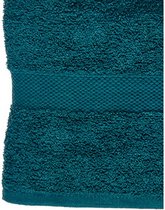 handdoek 70 x 130 cm katoen blauw