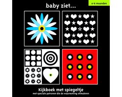 Baby ziet... - kijkboek met spiegeltje 0-6 maanden