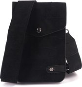Zwart telefoon | schoudertasje | crossbodytasje | Dokkum