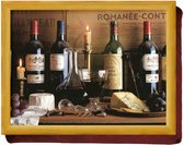 dienblad Vintage Wine 44 x 34 cm hout bruin