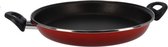 paellapan Rosso 43,5 x 31,5 x 5,5 cm RVS rood/zwart