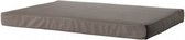 loungekussen Oxford 120 x 80 cm polykatoen taupe