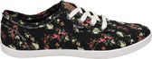 Skechers Bobs B Cute Froral Kiss dames sneaker - Zwart multi - Maat 40