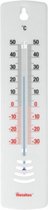 thermometer binnen/buiten 25 cm wit
