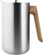 cafetiÃ¨re Nordic Kitchen thermo 1 liter RVS zilver
