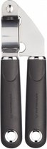 knoflookpers Soft Grip 17,5 cm RVS zilver