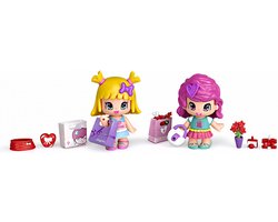 Pinypon Samen winkelen - Speelfigurenset