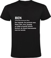 Ben grappig Heren t-shirt | verjaardag | cadeau | kado | shirt | Zwart