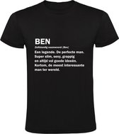 Ben drôle T-shirt homme | anniversaire | cadeau | présent | chemise | Noir
