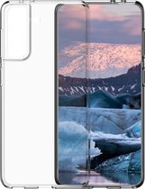 dbramante1928 Hoesje Siliconen Geschikt voor Samsung Galaxy S21 FE - Dbramante1928 Greenland Backcover - Transparant