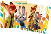 servetten Zootropolis junior 33 x 33 cm papier 20 stuks