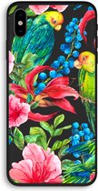 Case Company® - iPhone X hoesje - Papegaaien - Biologisch Afbreekbaar Telefoonhoesje - Bescherming alle Kanten en Schermrand