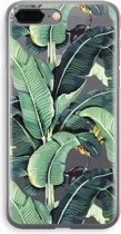 Case Company® - iPhone 8 Plus hoesje - Bananenbladeren - Soft Cover Telefoonhoesje - Bescherming aan alle Kanten en Schermrand