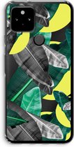 Case Company® - Google Pixel 5 hoesje - Fantasie jungle - Soft Cover Telefoonhoesje - Bescherming aan alle Kanten en Schermrand