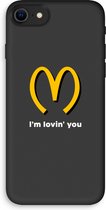 Case Company® - iPhone SE 2020 hoesje - I'm lovin' you - Biologisch Afbreekbaar Telefoonhoesje - Bescherming alle Kanten en Schermrand