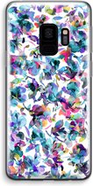 Case Company® - Samsung Galaxy S9 hoesje - Hibiscus Flowers - Soft Cover Telefoonhoesje - Bescherming aan alle Kanten en Schermrand