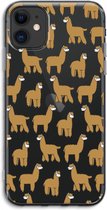 Case Company® - iPhone 11 hoesje - Alpacas - Soft Cover Telefoonhoesje - Bescherming aan alle Kanten en Schermrand