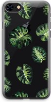 Case Company® - iPhone 8 hoesje - Tropische bladeren - Soft Cover Telefoonhoesje - Bescherming aan alle Kanten en Schermrand