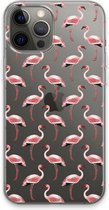 Case Company® - iPhone 13 Pro Max hoesje - Flamingo - Soft Cover Telefoonhoesje - Bescherming aan alle Kanten en Schermrand