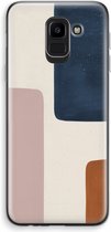 Case Company® - Samsung Galaxy J6 (2018) hoesje - Geo #5 - Soft Cover Telefoonhoesje - Bescherming aan alle Kanten en Schermrand